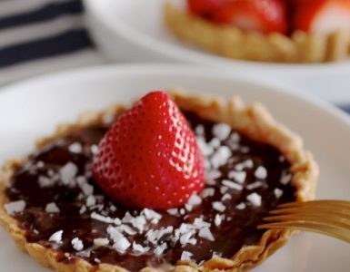 manvi drona salted caramel tart